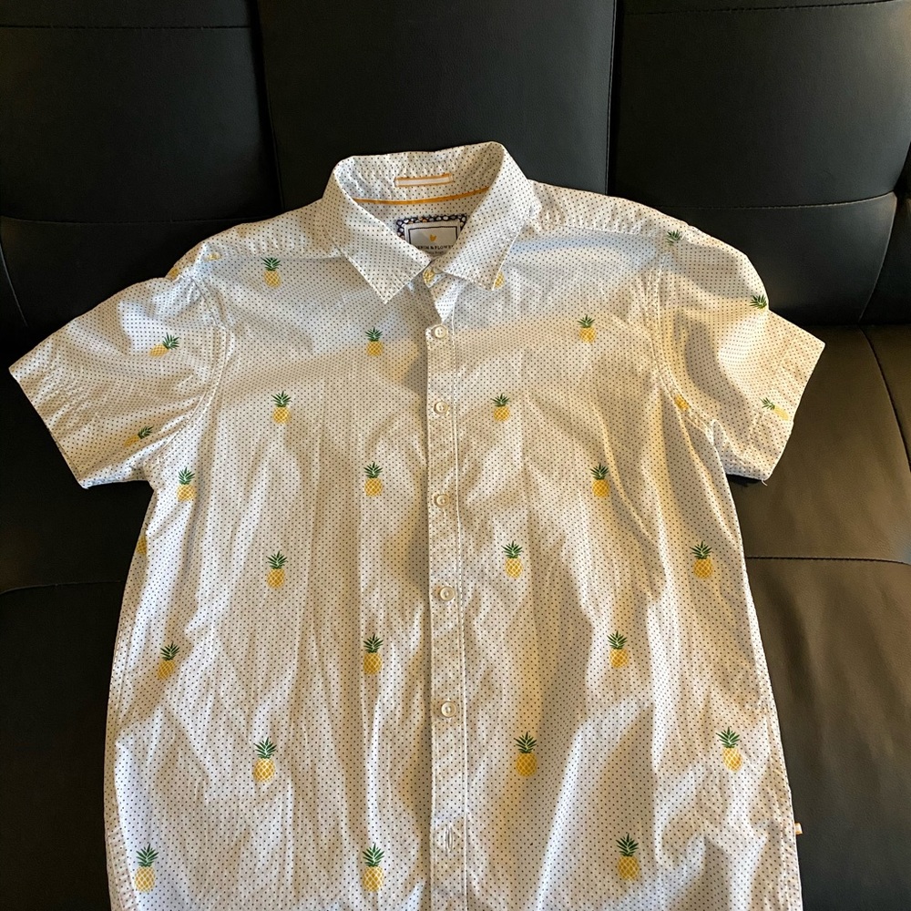 Button up t shirt